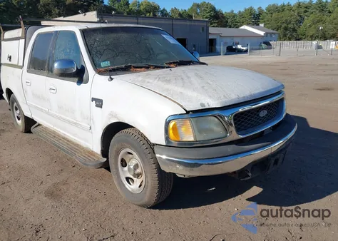 2002 Ford F-150 Lariat/Xlt from USA, damaged, VIN 1FTRW07612KC84942